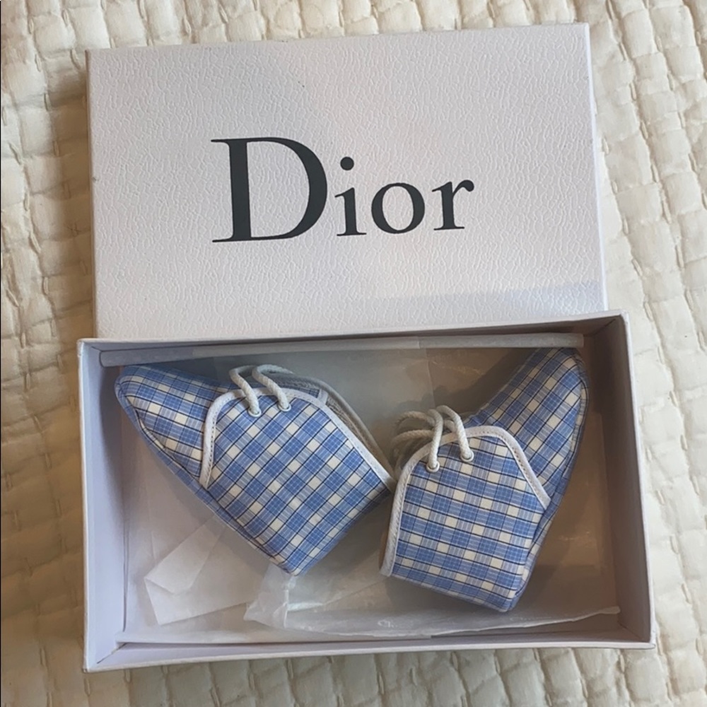 Dior baby shoes